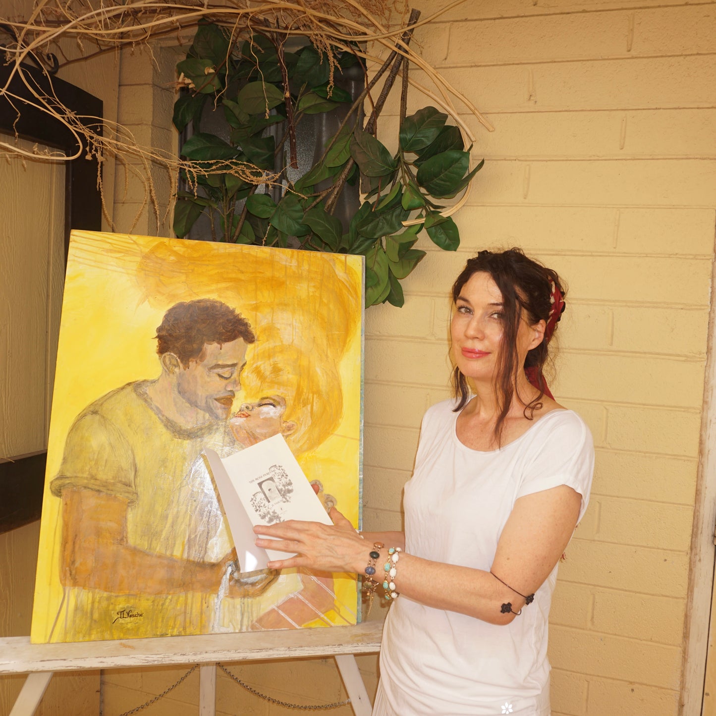 Original painting extension that goes with original painting, 'Remember'
