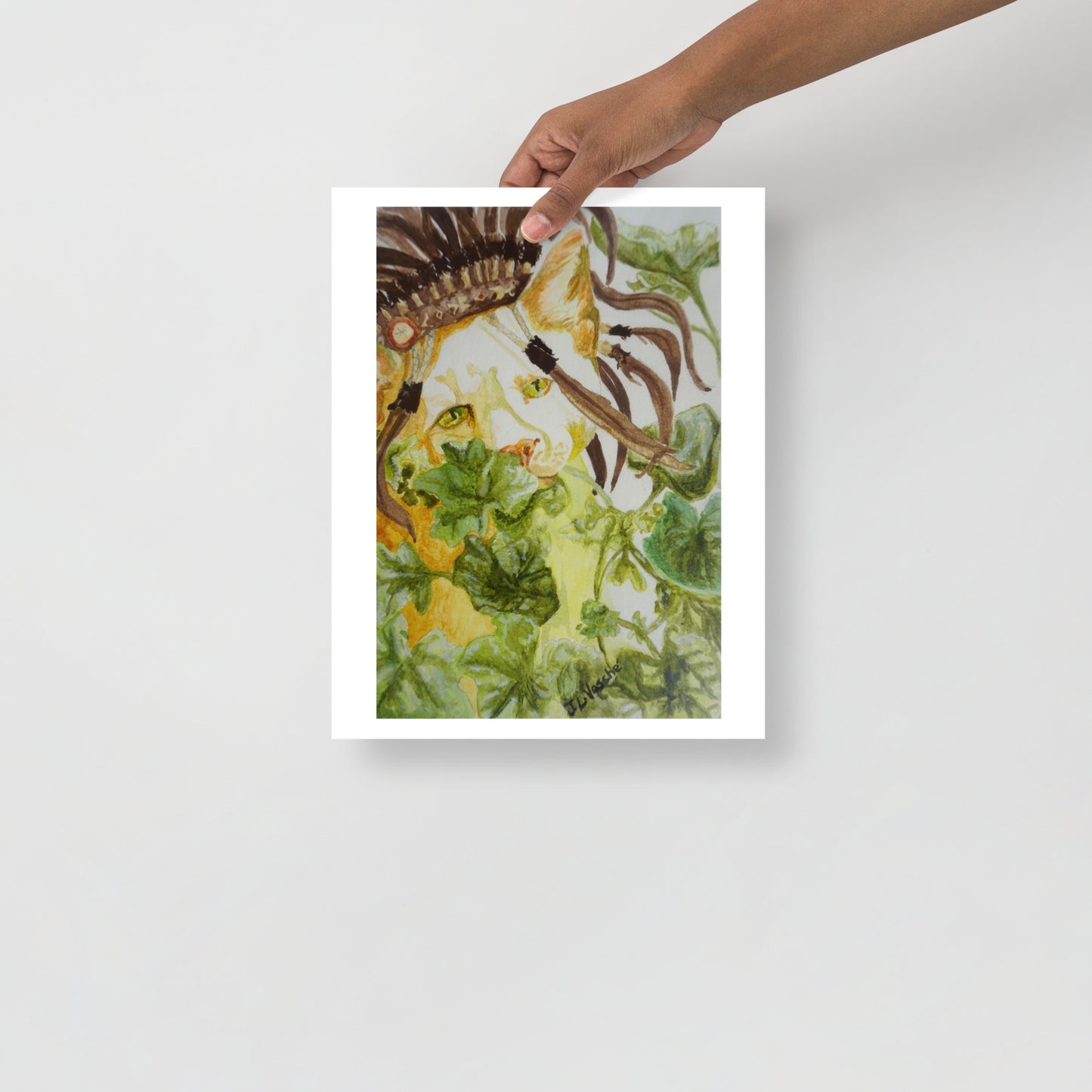 Print Simba headdress