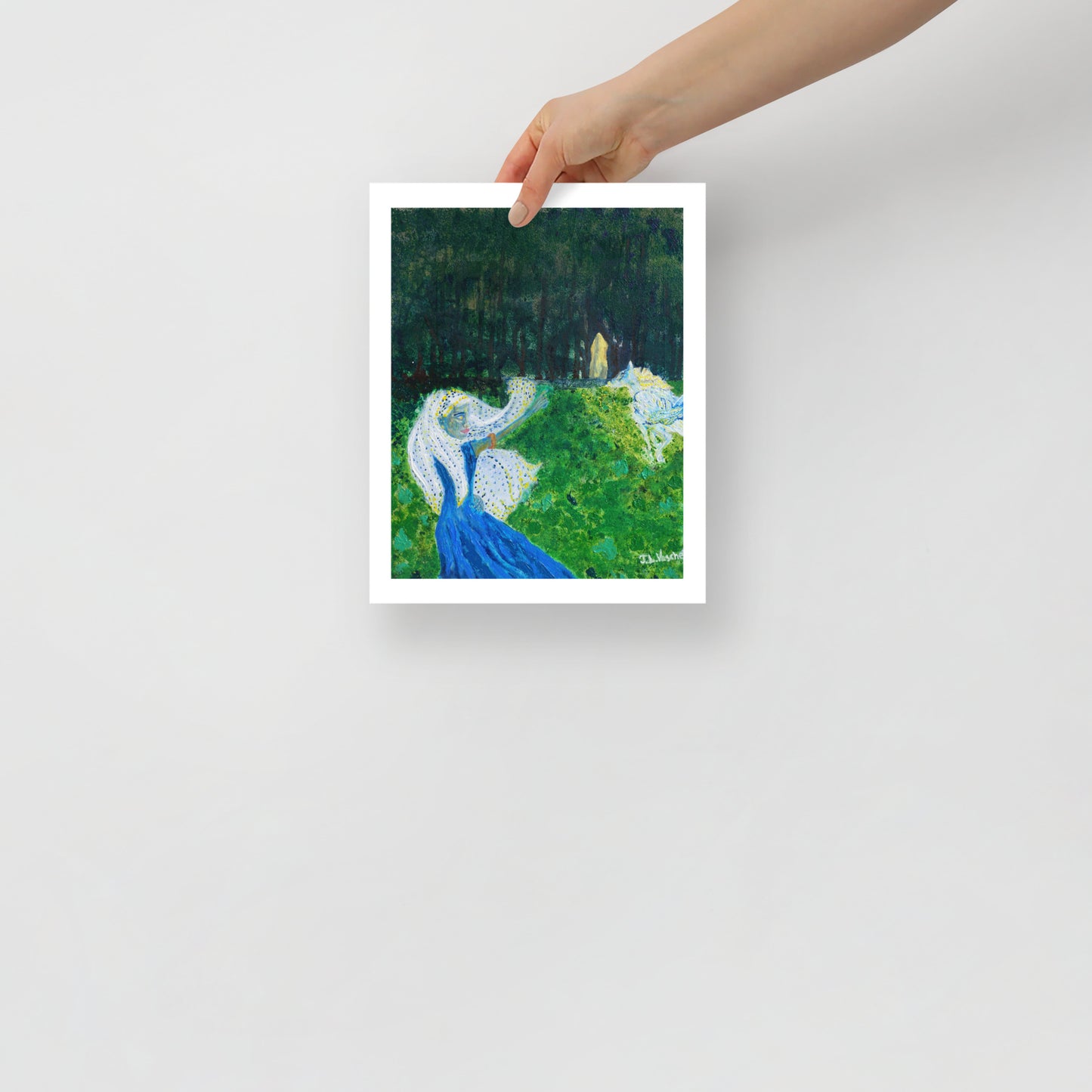 Print Into the Forest