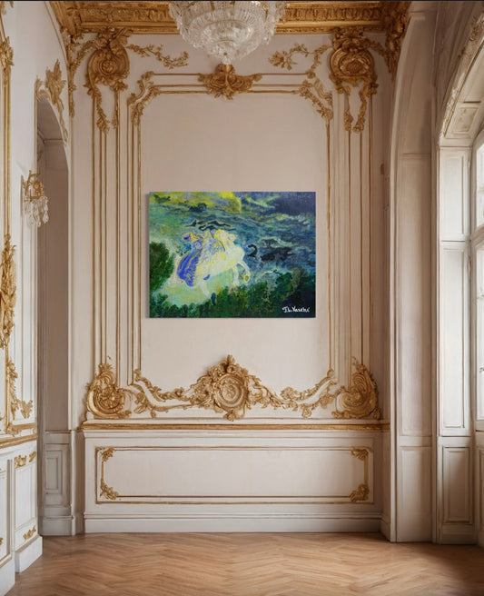 Print Over the Stormy Sea