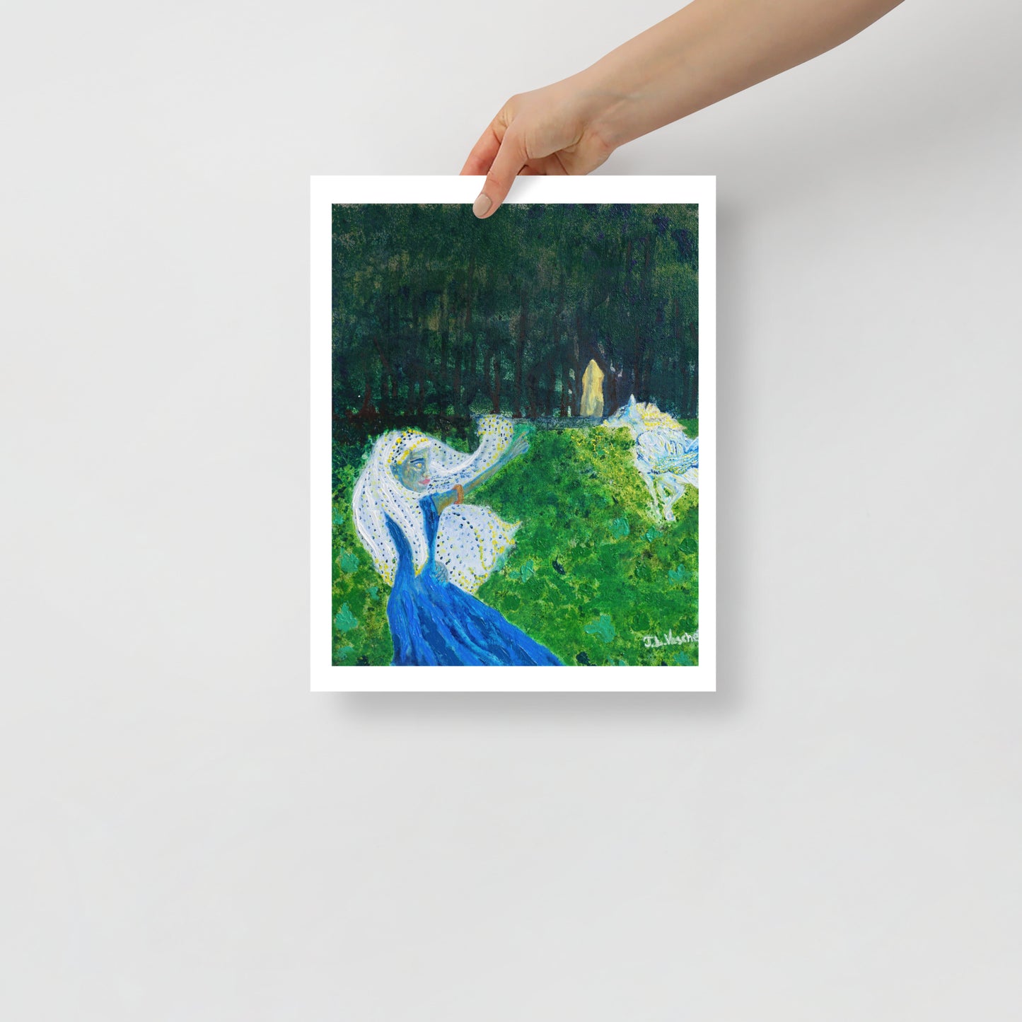 Print Into the Forest