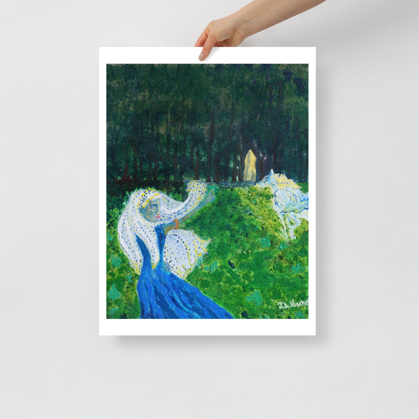Print Into the Forest